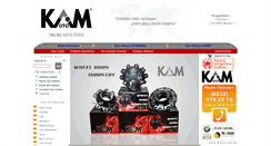 Desktop Screenshot of kam-par.com