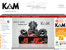 Tablet Screenshot of kam-par.com